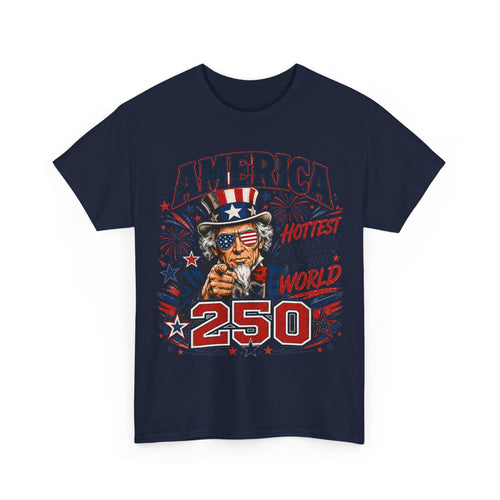 Navy ruffled front mockup