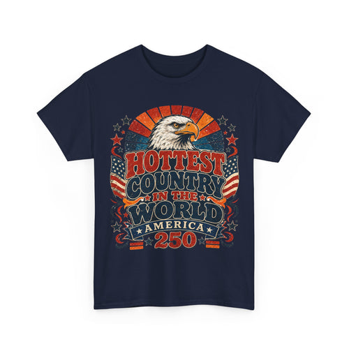 Navy ruffled front mockup